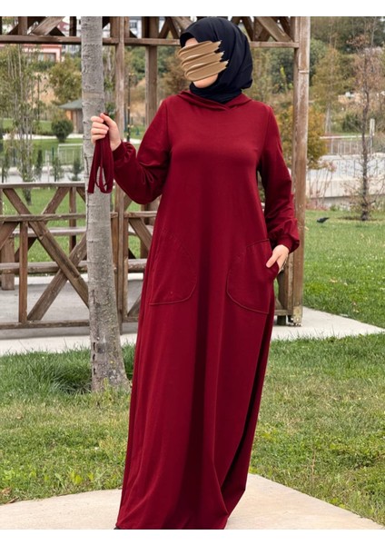 Ankanoor Kapüşonlu Sweat Elbise ANKA252007 indirimleri