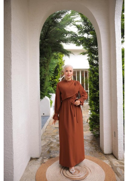 Ankanoor Anvelop Detaylı Elbise ANKA255085