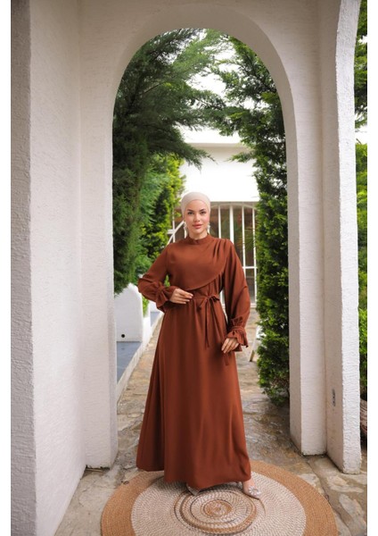 Ankanoor Anvelop Detaylı Elbise ANKA255085 modelleri