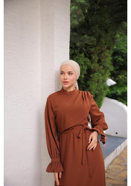 Ankanoor Anvelop Detaylı Elbise ANKA255085