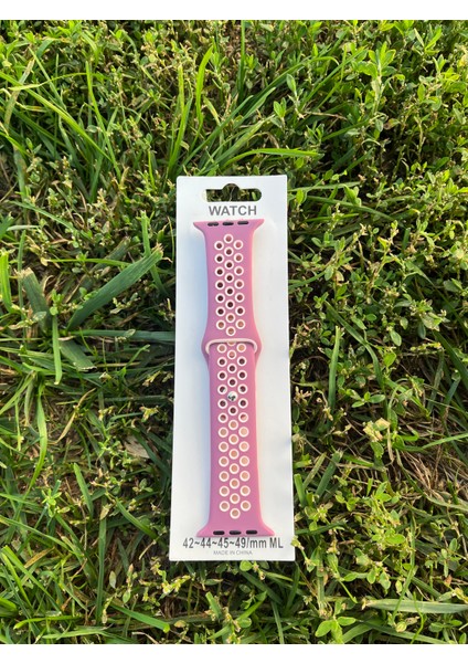 Apple Watch Uyumlu Seri: 3/4/5/6/7/8/9/se (42-44-45-49MM) Slikon Kordon