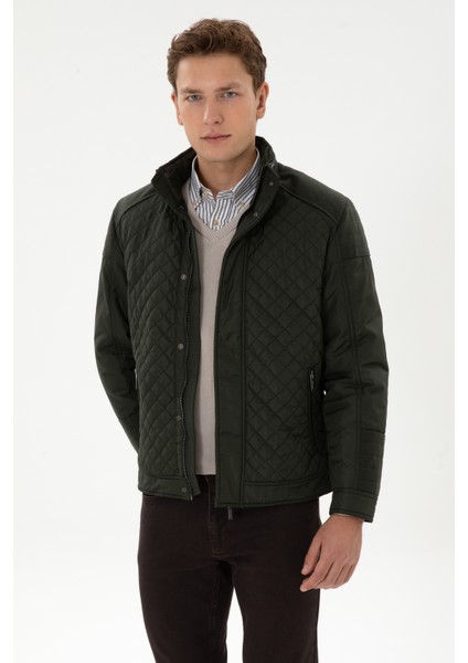 Erkek Koyu Yeşil Mont 50310210-VR079 modelleri