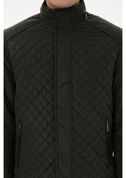 Erkek Koyu Yeşil Mont 50310210-VR079