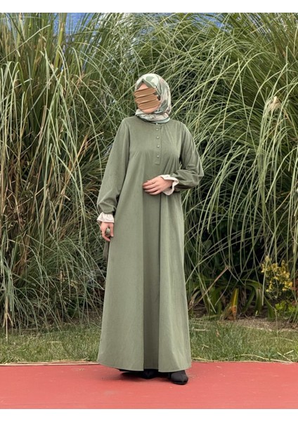 Ankanoor Garnili Kadife Elbise ANKA255112