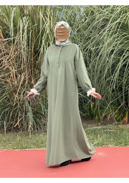 Ankanoor Garnili Kadife Elbise ANKA255112 fırsatları