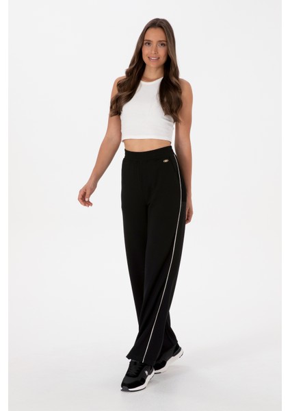 Kadın Siyah Eşofman Altı 50314175-VR046