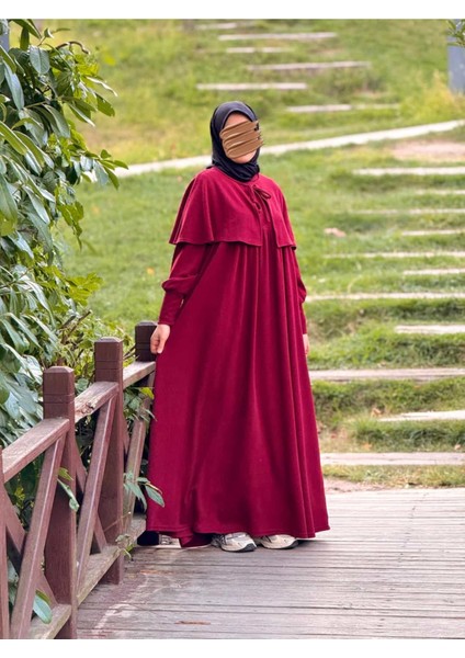 Ankanoor Pelerinli Örme Elbise ANKA255108 fiyatları