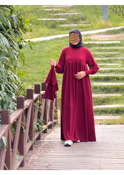 Ankanoor Pelerinli Örme Elbise ANKA255108 fırsatları