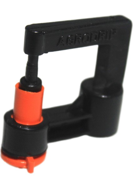 100'lü Kazıklı Mini Sprink Başlığı ve Nozul Seti Kırmızı – Yağmurlama Sulama Uyumlu