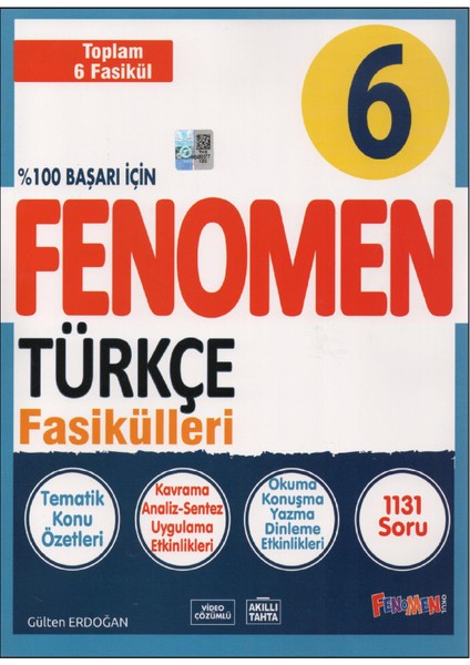 Fenomen 6.sınıf Türkçe Fasikülleri