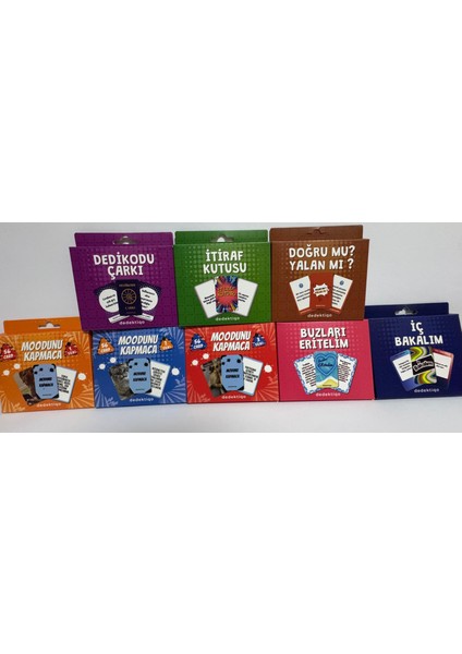 Dedektif Oyunları 8 Adet