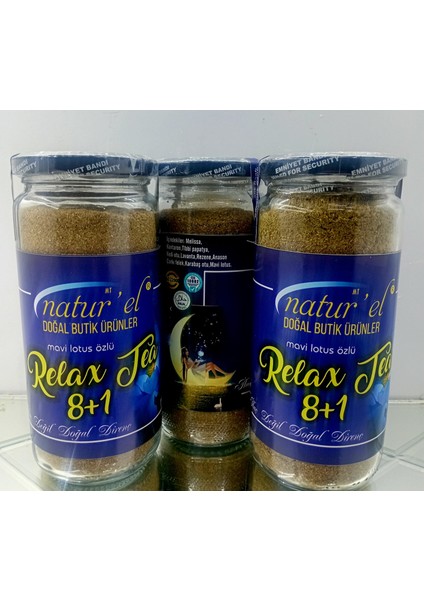 Mavi Lotus Özlü Relax Çayı