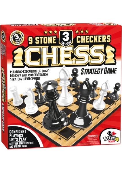 8225 Satranç 9 Taş Dama