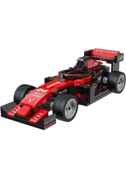 C55054W Cada Kırmızı Formula Yarış Aracı 123 Parça Block Oyuncak fiyatları