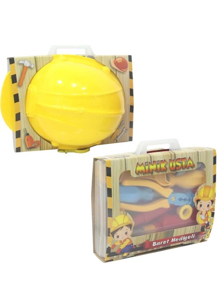 Minik Usta Çantalı Baretli Tamir Seti