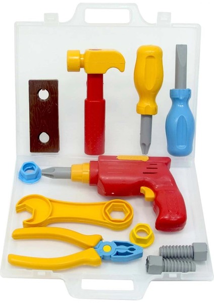 Minik Usta Çantalı Baretli Tamir Seti fırsatları