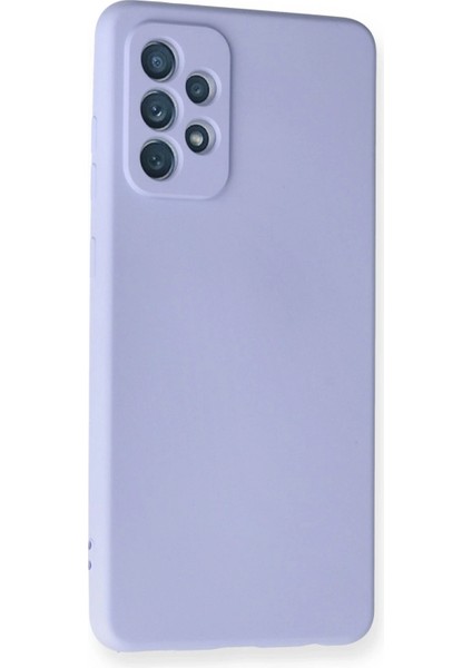 Samsung Galaxy A72 Kılıf Nano Içi Kadife Silikon - Lila indirimleri