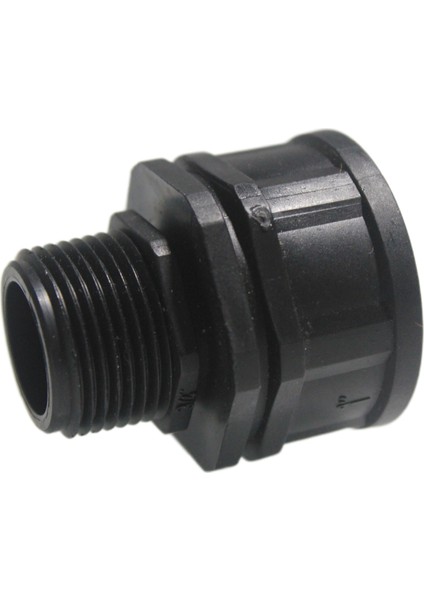 Siyah 3/4" x 1" Erkek Dişli Azaltıcı Adaptör – PVC Su ve Sulama Boru Bağlantı Parçası fırsatları