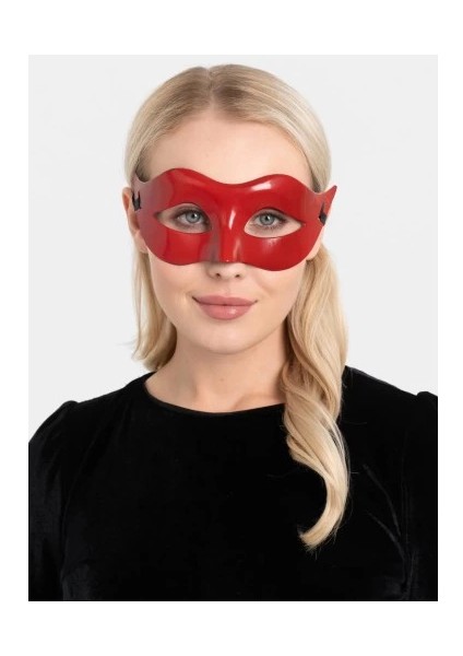 Kırmızı Renk Masquerade Kostüm Partisi Venedik Balo Maskesi