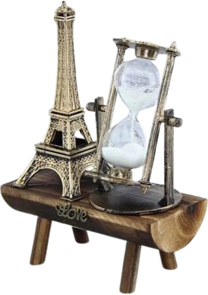 Paris Eyfel Kulesi Hediyelik Eyfel Retro Kum Saati Dekoratif Eşya modelleri