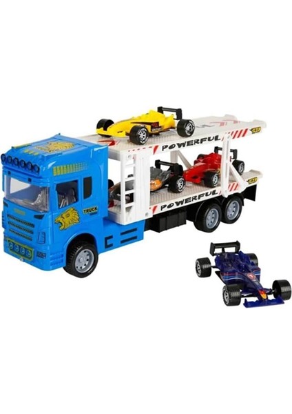 1:32 Maxx Wheels 2 Katlı Transporter 4 Araçlı Tır 32 cm 1 Adet Fiyatıdır fırsatları