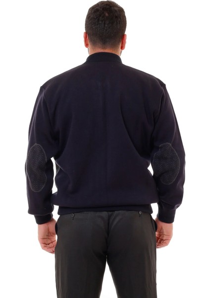 Çelik Örgü Astarlı Fermuarlı Triko Erkek Hırka Battal Boy Baba fiyatları