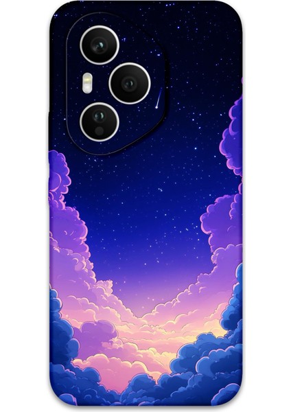 Honor 400 Pro Uyumlu Uzay Desenli Telefon Kılıfı + Ekran Koruyucu - 5867