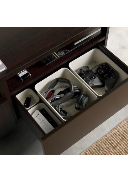 Besta Tv Sehpası Venge 120 x 42 x 39 cm Lappvıken Fren Raylı