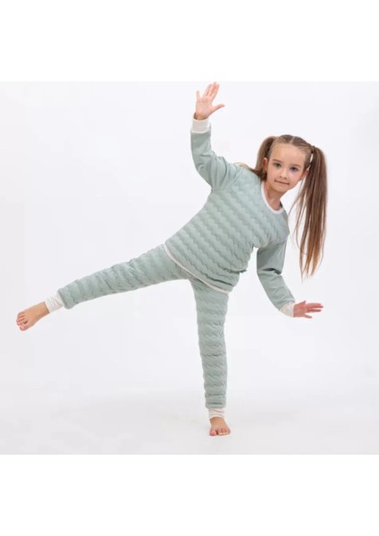 Çocuk Kışlık Pijama Takımı 1.5 Tog Sage Pj-Zee
