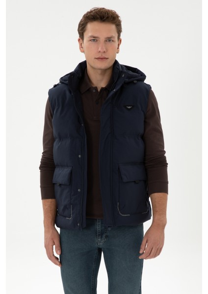 Erkek Lacivert Yelek (Dokuma) 50310317-VR033 modelleri