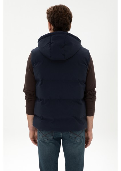 Erkek Lacivert Yelek (Dokuma) 50310317-VR033 indirimleri