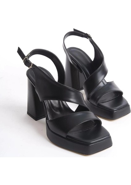 Cica Siyah Cilt Topuklu Ayakkabı fiyatları