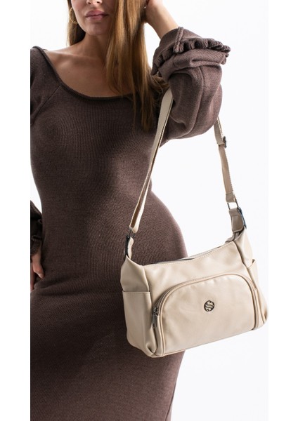 Kadın Ayarlanabilir Çapraz Askılı Çok Gözlü Suni Deri Omuz Çantası 1434 fırsatları