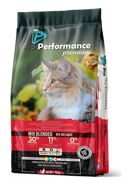 Pp.prem.adult Cat Blended Mıx 15 kg