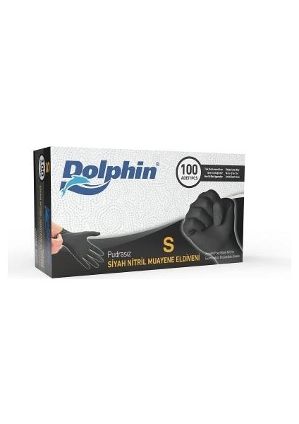 Eldiven Çok Amaçlı Siyah S 100 Lü