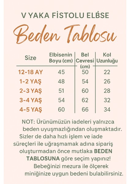 Kız Çocuk Elbise Uzun Kollu Fistolu V Yaka Özel Gün Doğum Günü Düğün Parti Günlük Kız Bebek Elbise