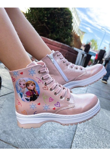 Kız Çocuk Botu Ortopedik Içi Kürklü Pssk 650