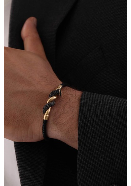 14 Ayar Sarmal Altın Erkek Bileklik fiyatları