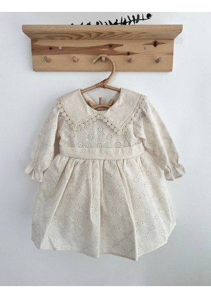 Kız Çocuk Elbise Uzun Kollu Fistolu V Yaka Özel Gün Doğum Günü Düğün Parti Günlük Kız Bebek Elbise