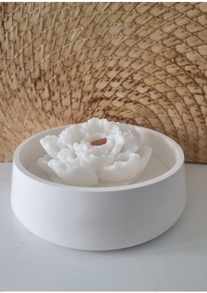 Taş Kasede, Çiçekli Soyavaks Mum