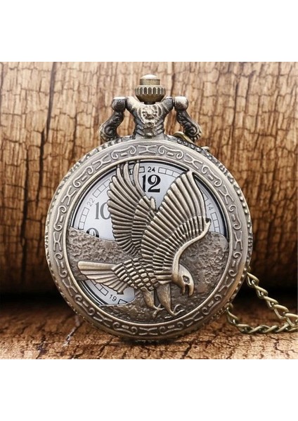 Kartal Tasarımlı Köstekli Saat fiyatları