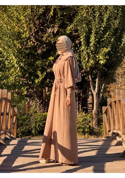 Ankanoor Seyyar Bebe Yakalı Örme Elbise ANKA255106 fiyatları