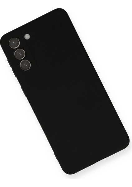 Samsung Galaxy S21 Plus Kılıf Nano Içi Kadife Silikon - Siyah