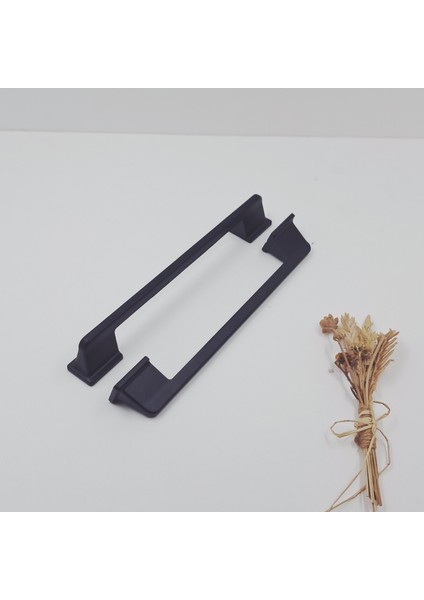 Kale 128/160MM Metal Siyah Mutfak Banyo Dolap Mobilya Çekmece Kulpu 1. Sınıf Malzeme
