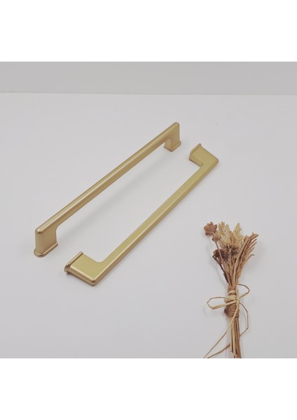 Kızılcık 160MM Metal Modern Mat Altın Mutfak Banyo Dolap Mobilya Çekmece Kulpu 1. Sınıf Malzeme