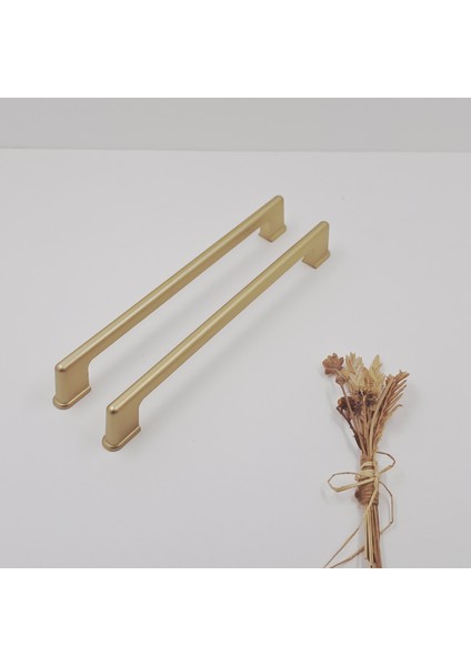 Kızılcık 160MM Metal Modern Mat Altın Mutfak Banyo Dolap Mobilya Çekmece Kulpu 1. Sınıf Malzeme modelleri