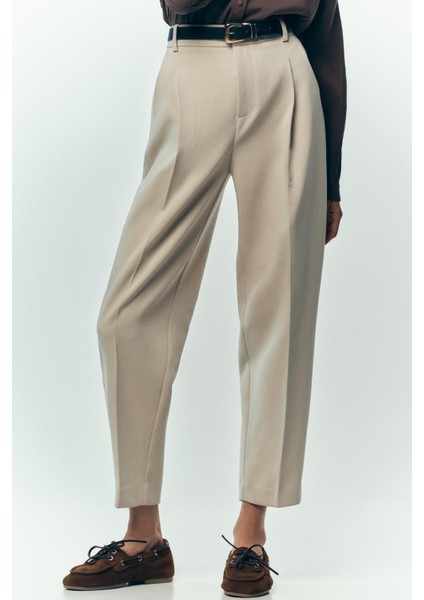 Premium Vento Orta Bel Kısa Paça Lycra Pantolon modelleri