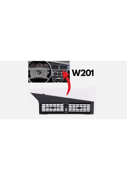 Mercedes Uyumlu W201 190 190E 190D Havalandırma Çerçevesi Izgara Gösterge Paneli