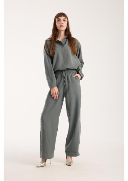 Ipeksi Yumuşaklıkta Modal Kumaş Rahat Kesim Pantolon indirimleri