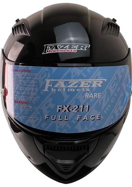 Motosiklet Kask Ece 22.R06 Double Vizörlü Full Face Spoiler Motor Kaskı Siyah modelleri